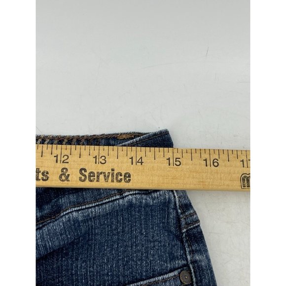 Nine West Women's Jeans Med Wash High Rise Denim Jeans Size 12 Short 30 Waist - Picture 9 of 12